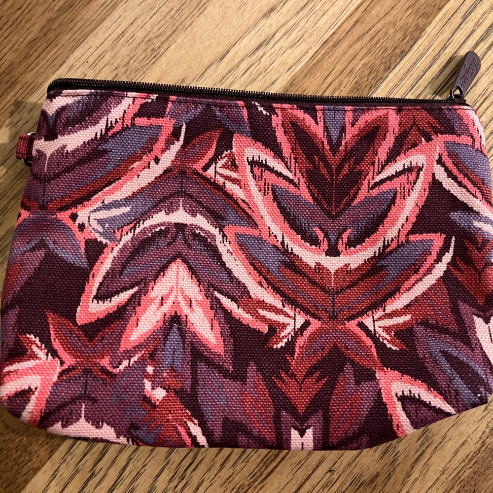 Patterned Pink and Purple Women's Clutch